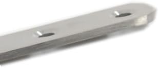 4-Pack Stainless Steel Flat Straight Braces for Wood