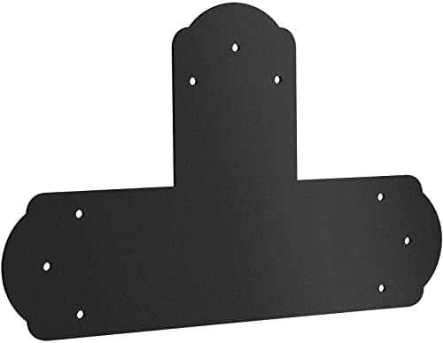 VEVOR Black T Bracket 6x6 8PCs Heavy Duty Steel Connector