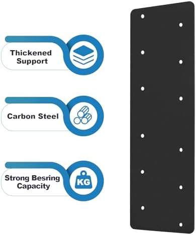 ICOIN 2-Piece 16x5 Straight Steel Flat Plate