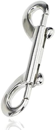 Wontee 4 Inch Bolt Snap Trigger Chain Diving Clips 20 Pack