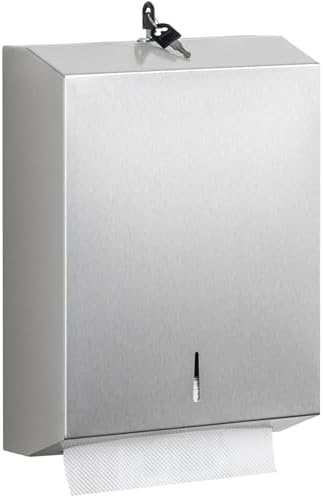 Stainless Steel Wall-Mounted Dispenser for Haggle-Free Restrooms