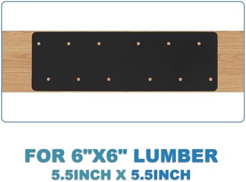 ICOIN 2-Piece 16x5 Straight Steel Flat Plate