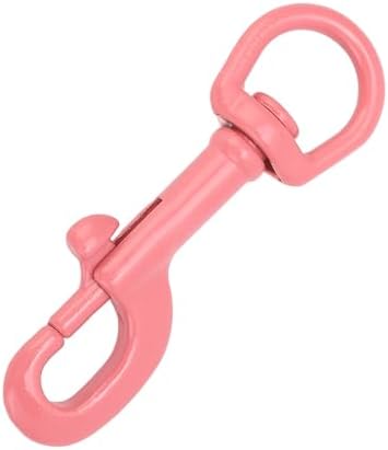 Compact Single-Ended Stainless Steel Snap Hook for Pet Leashes