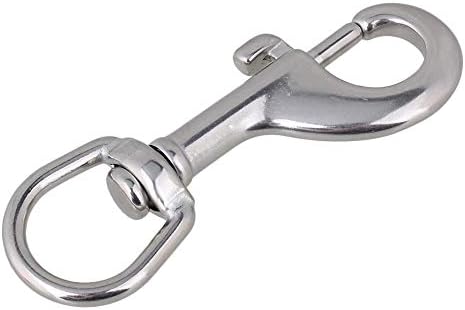 Durable Trendy Silver Keychain Strap with 304 Stainless Steel