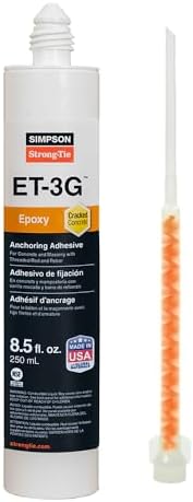 Epoxy Anchoring Adhesive SECURED FOR YOUR PROJECTS