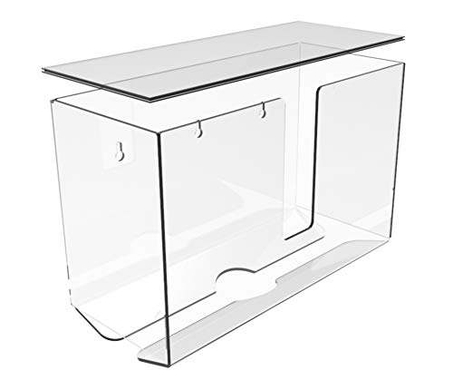 CQ Acrylic Wall-Mount Paper Towel Dispenser