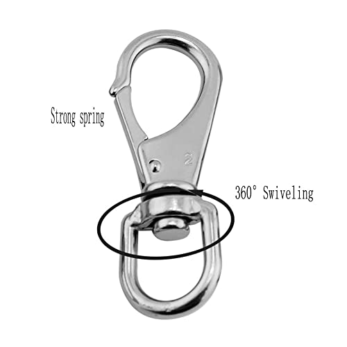 Durable Stainless Steel Swivel Eye Snap Hook