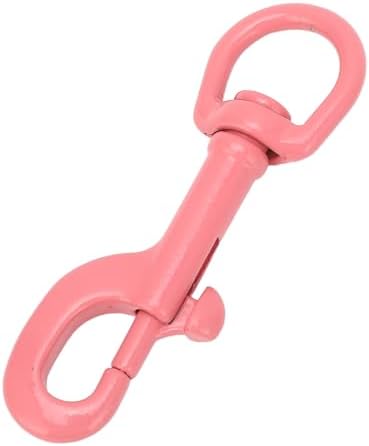 Compact Single-Ended Stainless Steel Snap Hook for Pet Leashes