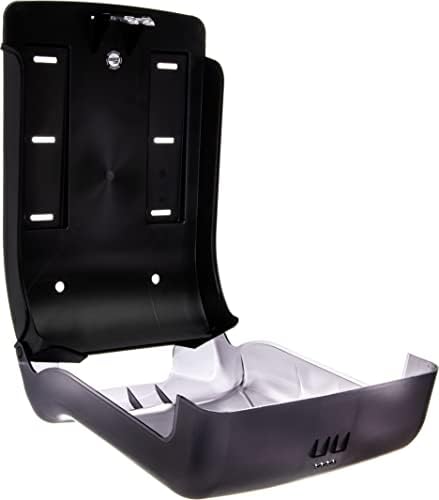 San Jamar UltraFold Plastic Paper Towel Dispenser for Bathroom Black