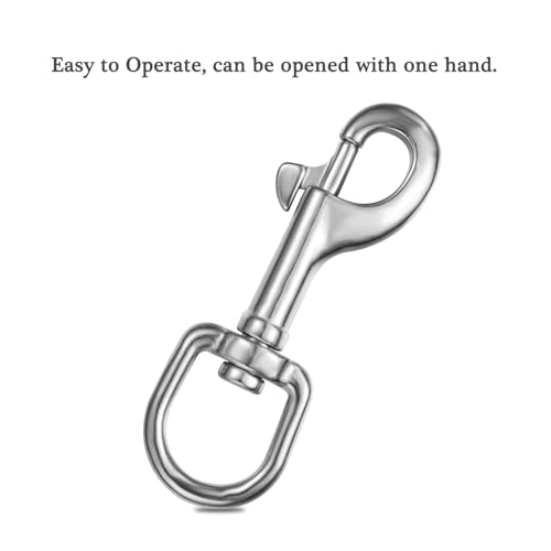 Heavy-Duty Swivel Eye Bolt Snap Hooks 33 Inch
