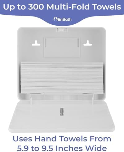 EnBath Wall-Mounted Folded Towel Dispenser