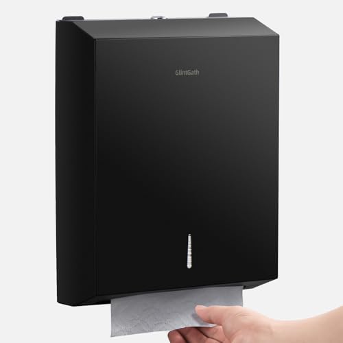 GlintGath 304 Stainless Steel Touchless Paper Towel Dispenser