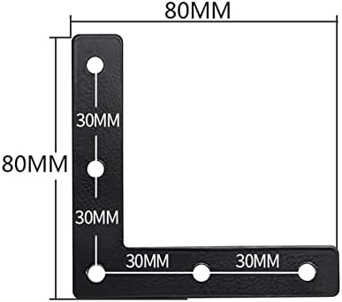 Durable L-Shaped Bracket for Wood furniture 20-Piece Set