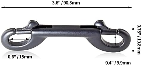 Super Strong Double Ended Bolt Snaps Hook Durable Weatherproof Pet Home Use