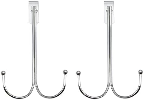 SayHi2U Over-the-Door Double Hanger Hook