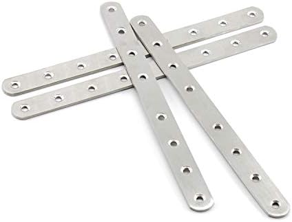 4 Pack Flat Mending Plate Stainless Steel 12 Inch