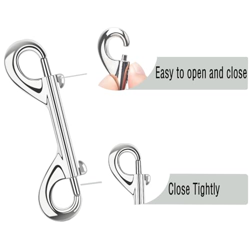 5-Piece Double-Ended Zinc Alloy Snap Clips