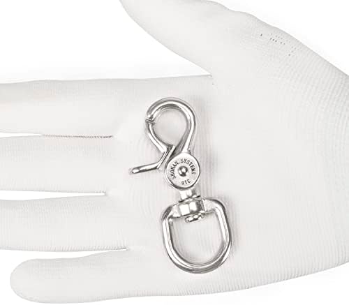 Sturdy Marine Snap Hooks for Dog Leashes and Flag Poles