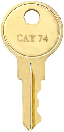 10-Piece CAT74 compatible keys for Janitor Bobrick dispensers