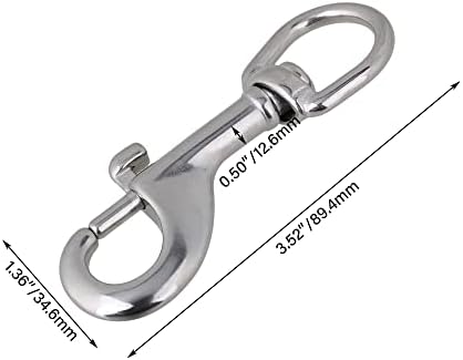 Durable Trendy Silver Keychain Strap with 304 Stainless Steel