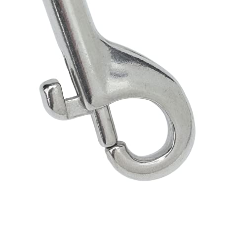 FTVOGUE Single Ended Bolt Snap Hooks Chain Clip 316 Stainless Steel