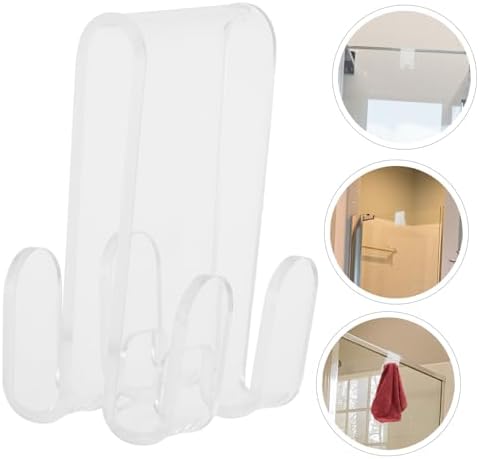Zerodeko Frameless Glass Shower Door Towel Hooks No Drill Installion