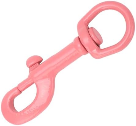 Compact Single-Ended Stainless Steel Snap Hook for Pet Leashes