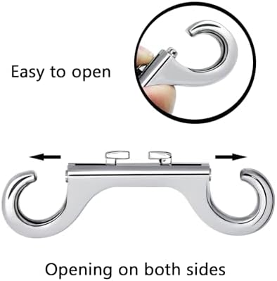 10-Piece 26-Inch Bolt Snaps Hook Set