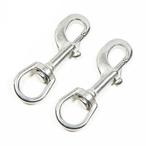 35-Inch Heavy-Duty Swivel Snap Marine Grade Durable for Diving Boating