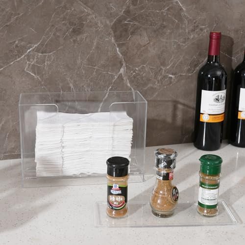 Durable Space-Saving - Wall-Mounted Paper Towel Organizer for Home Commercial Use