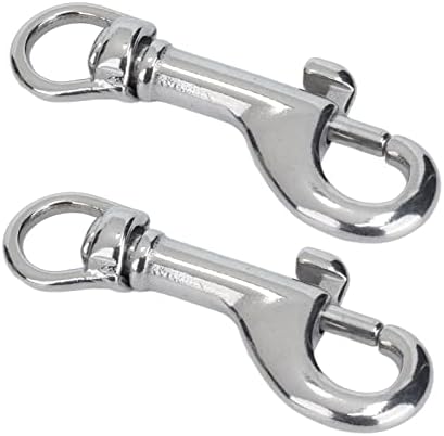 Fafeicy Single Ended Bolt Snap Hook 2Pcs