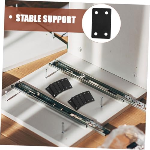 Sturdy 4-Hole Straight Plate for Wood