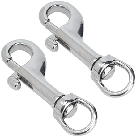 Fafeicy Single Ended Bolt Snap Hook 2Pcs
