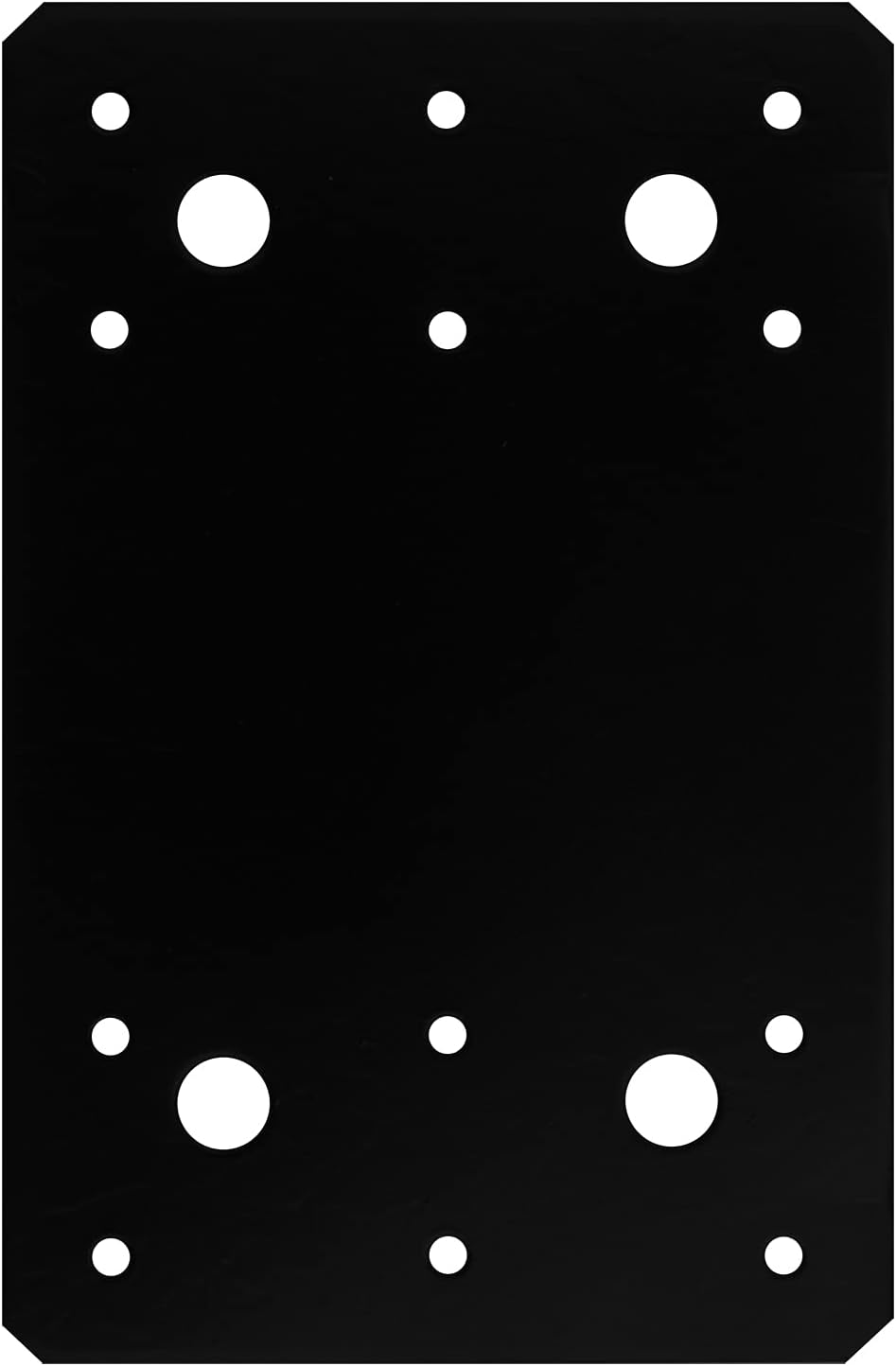 6-Piece Carbon Steel Flat Mending Plate Set