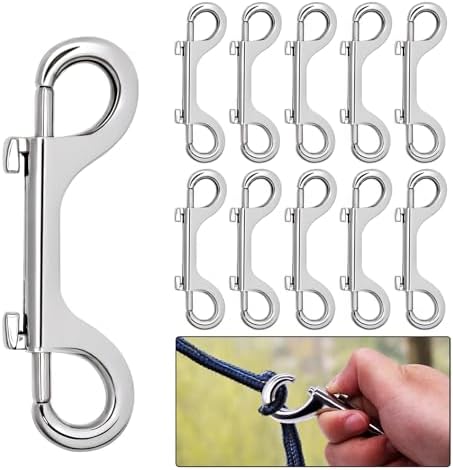 10-Piece 26-Inch Bolt Snaps Hook Set