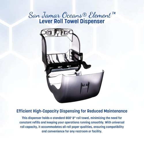 San Jamar Oceans Element Dispenser Perfect for Home Commercial Use