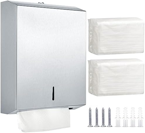 Premium Stainless Steel Towel Dispenser for Commercial Use
