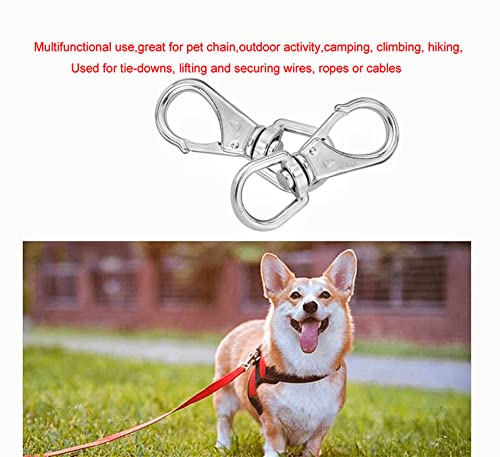 Durable Stainless Steel Swivel Eye Snap Hook