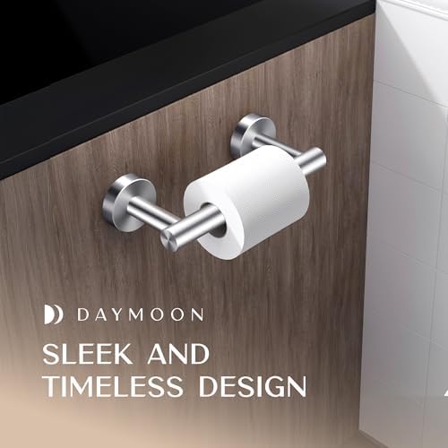 Day Moon Designs Brushed Nickel Toilet Paper Holder