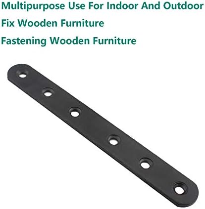 4-Pack Metal Bracket Set for Wood Repair