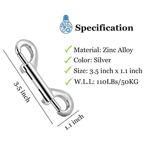 Strong Double-Ended Bolt Snaps