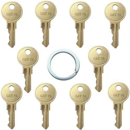KeyPower 10-Piece Dispenser Key Bobrick Towels Papers