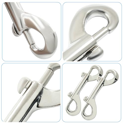 2-Piece Zinc Alloy Double-Ended Snap Clips
