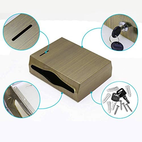 Gotonovo Dual Dispensing Paper Towel Holder Bathroom Wall Mount