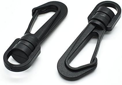 Premium 50-Piece Plastic Swivel Snap Hook for Luggage Dog Chain