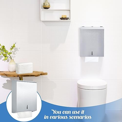 Premium Stainless Steel Towel Dispenser for Commercial Use