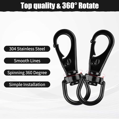 Durable 5-Pack Spring Clips