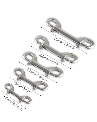 Durable Marine-Grade Bolt Snap Clips for Diving More