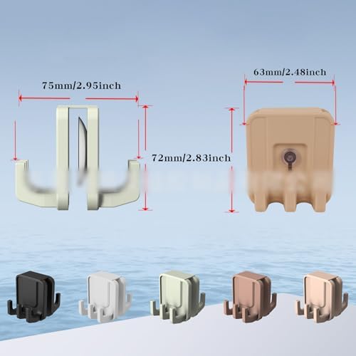 High-Quality Silicone Over-Door Towel and Bathroom Hook