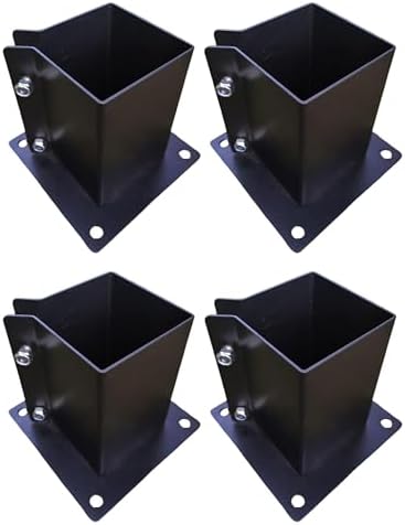 Sturdy Metal Post Bracket 6x6 Pack of 4